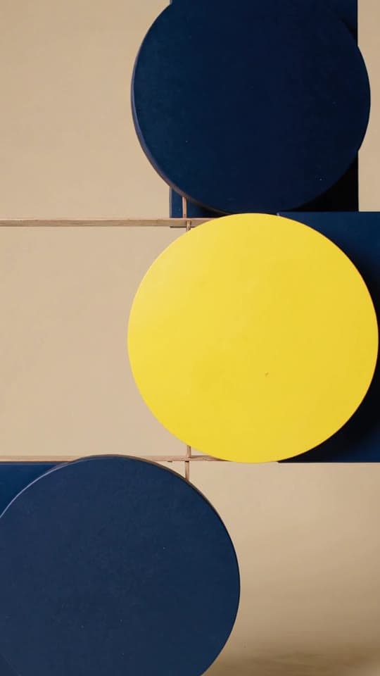 Motion study — geometric composition