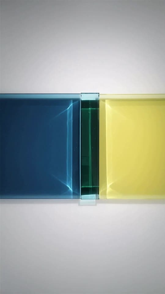 Colour study — translucent panel overlay